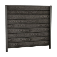 HORTUS komposithegn startsæt antracitgrå H147 x B168 cm